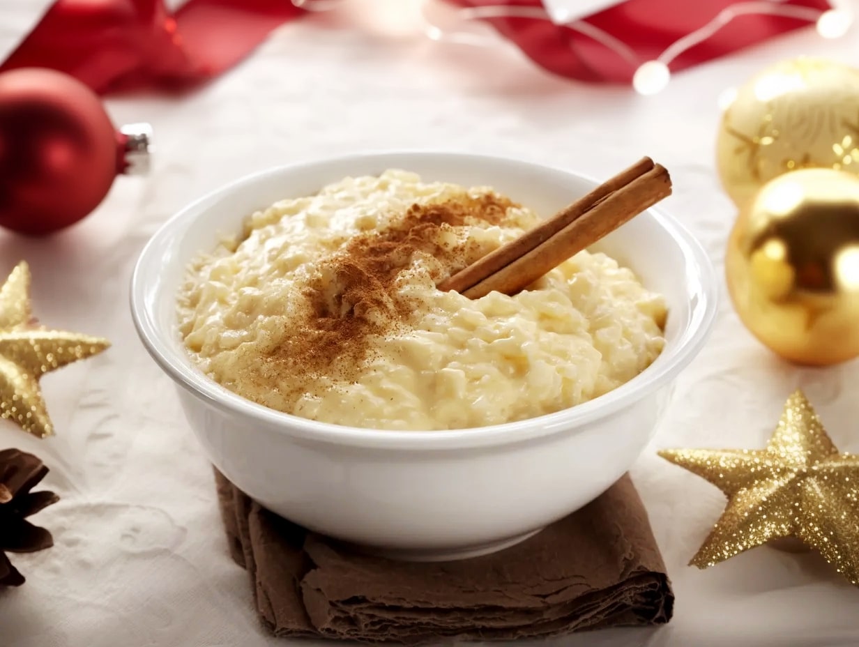 Portuguese rice pudding (arroz doce)