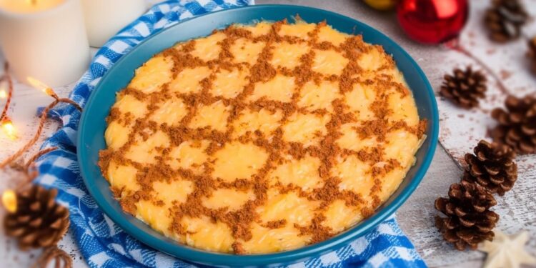 Portuguese aletria (sweet vermicelli pudding)