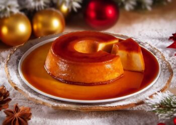 Portuguese bread pudding (Pudim de pão)