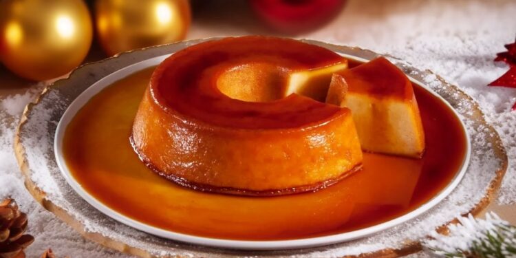 Portuguese bread pudding (Pudim de pão)