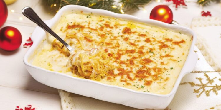 Codfish with Cream (Portuguese Bacalhau com Natas)
