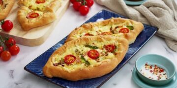 Peinirli (Greek Boat-Shaped Cheese Pies)