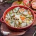 Portuguese codfish stew (caldeirada de bacalhau)