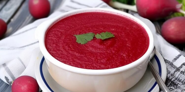 Beet and carrot soup