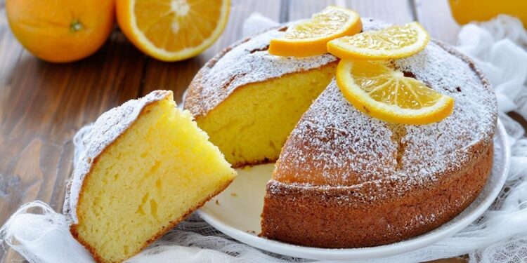 Portuguese orange cake