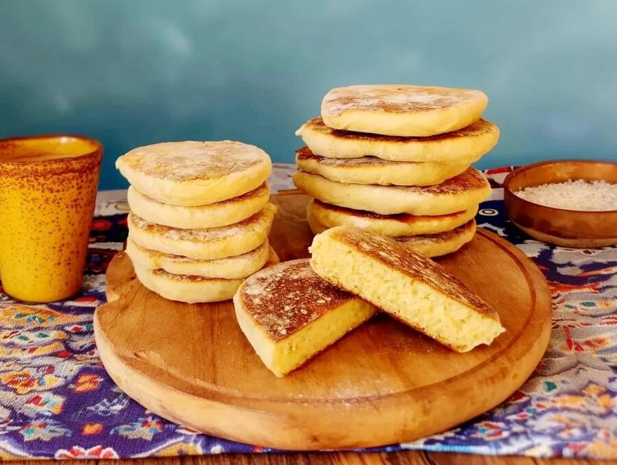 Portuguese muffin (bolo lêvedo)