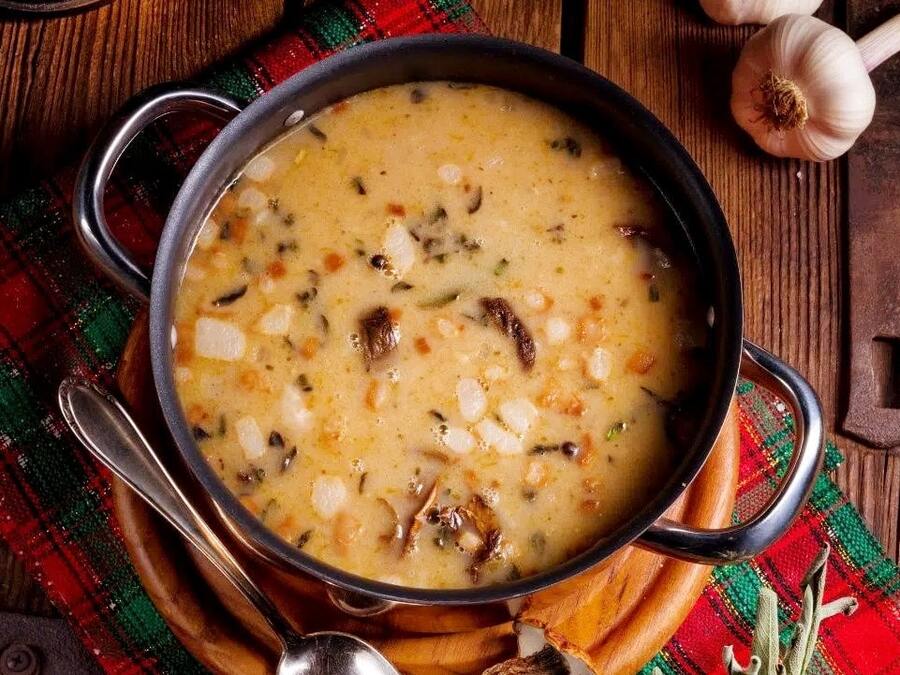 Polish mushroom soup | Maria's Cook Book