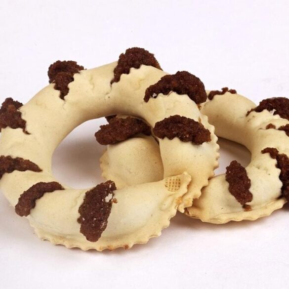Portuguese horseshoe cookies