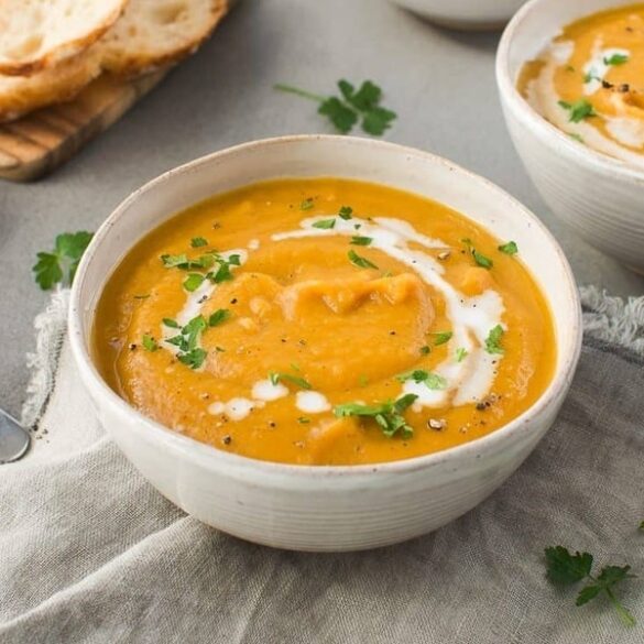Pumpkin and potato soup