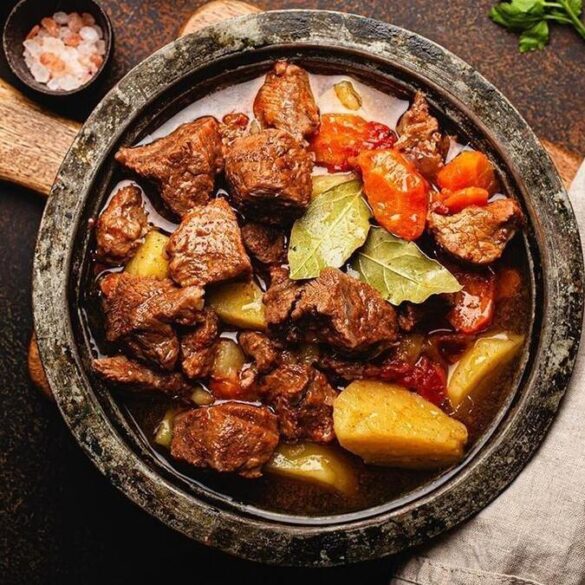Portuguese beef picadinho