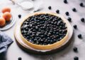 French blueberry pie