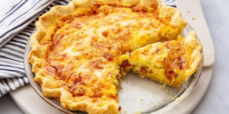 Easter quiche