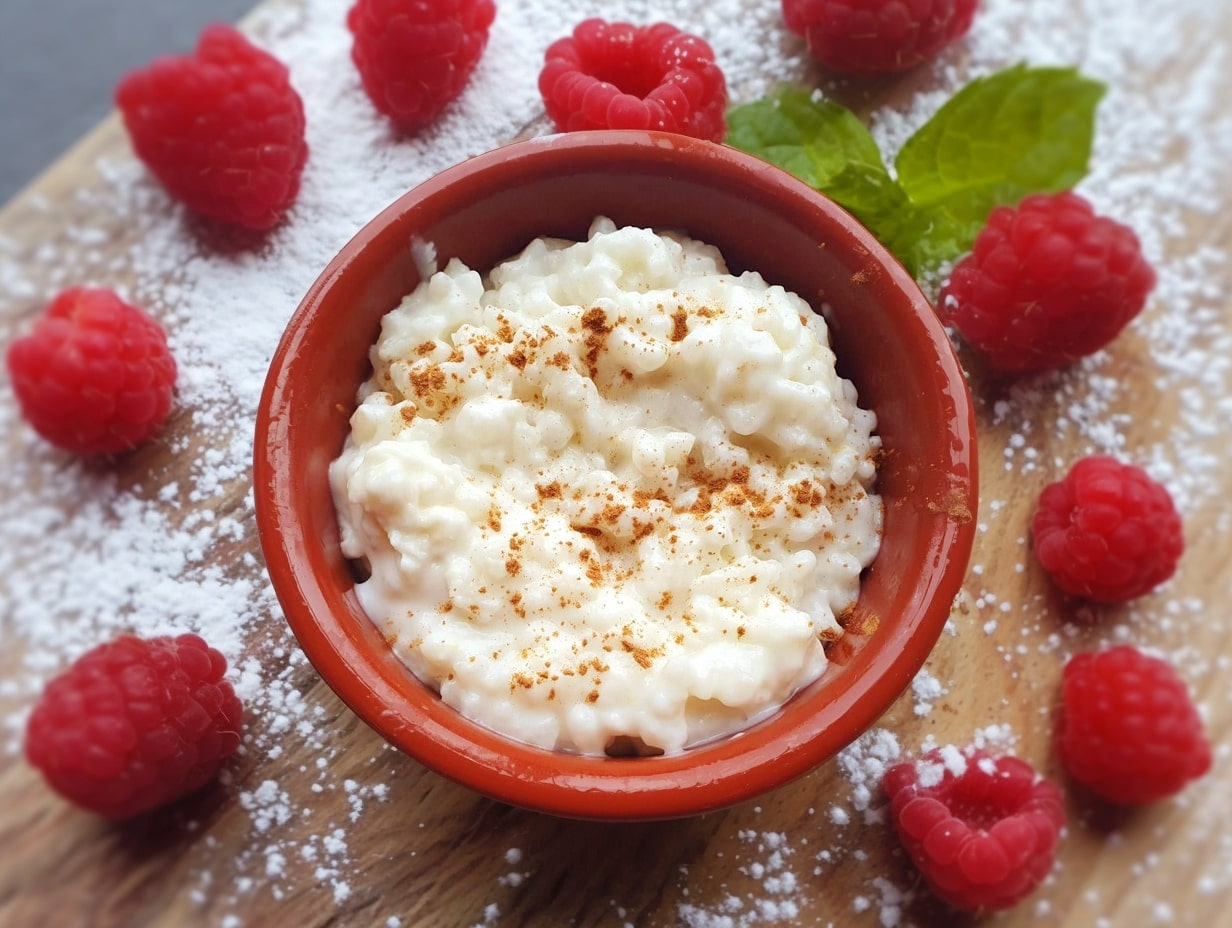 Rizogalo (Greek Rice Pudding)