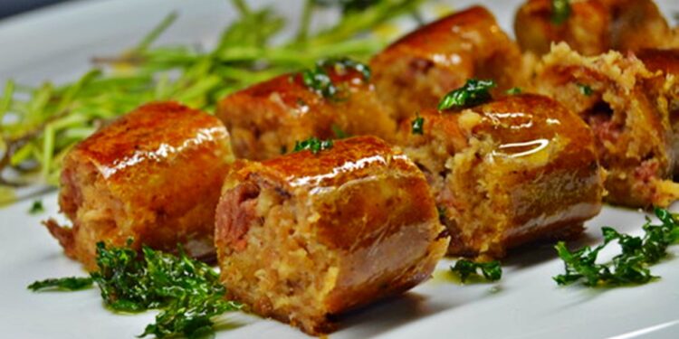 Alheira de Mirandela (Portuguese Sausage with Fried Egg)