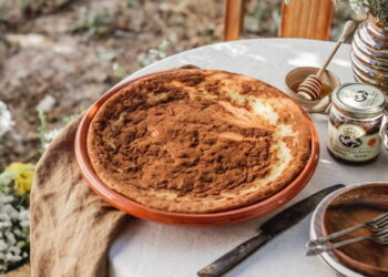 Sericaia com Ameixas de Elvas (Alentejo Egg Custard with Elvas Plums)