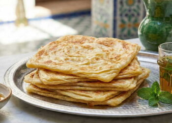 Msemen (Moroccan Square Pan-Fried Flatbread)