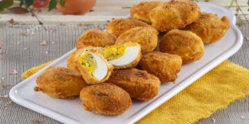 Ovos Verdes (Portuguese Green Deviled Eggs)