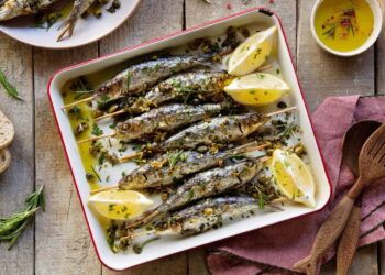 Sardinhas Assadas (Grilled Portuguese Sardines)