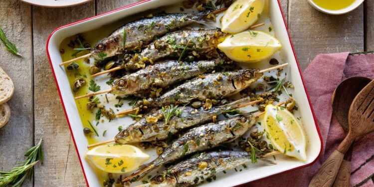 Sardinhas Assadas (Grilled Portuguese Sardines)