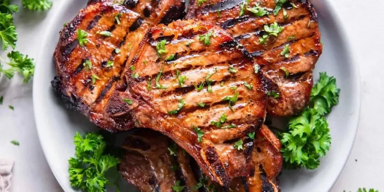 Febras Grelhadas (Portuguese Marinated Grilled Pork Steaks)