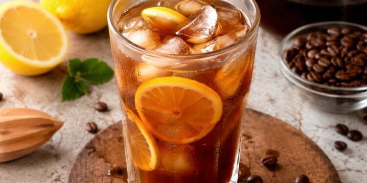 Mazagran (Portuguese Iced Coffee Lemonade)