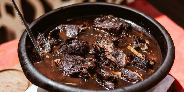 Chanfana (Portuguese Goat Stew in Red Wine)