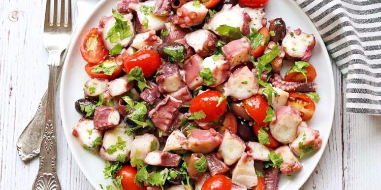 Salada de Polvo (Portuguese Octopus Salad)
