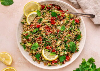Tabbouleh (Lebanese Parsley and Bulgur Salad)