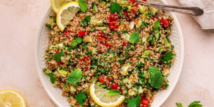 Tabbouleh (Lebanese Parsley and Bulgur Salad)