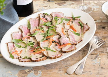 Vitello Tonnato (Piedmontese Cold Veal in Tuna-Caper Sauce)