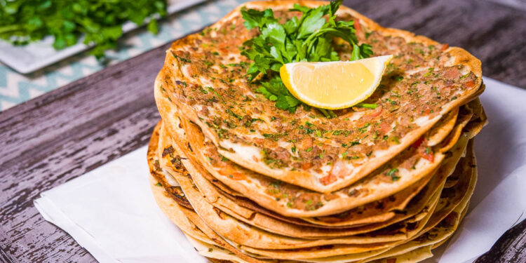 Lahmacun (Turkish Meat Flatbread)