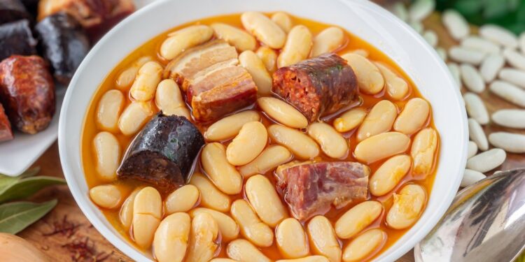 Fabada Asturiana (Asturian White Bean and Chorizo Stew)