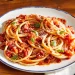 Bucatini all'Amatriciana (Roman Pasta with Guanciale, Tomato and Pecorino)