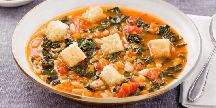 Ribollita (Tuscan Bread and Vegetable Soup)