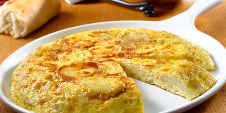Tortilla Española (Spanish Potato and Onion Omelette)