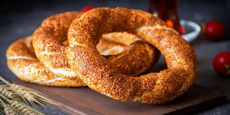 Simit (Turkish Sesame-Crusted Bread Rings)