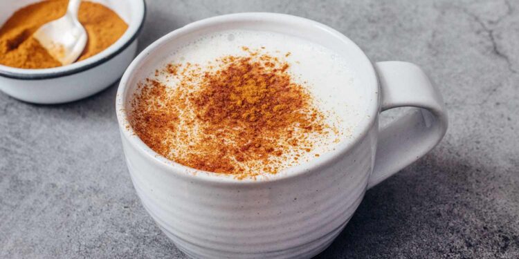 Salep (Turkish Hot Milk, Orchid Root, and Cinnamon Drink)