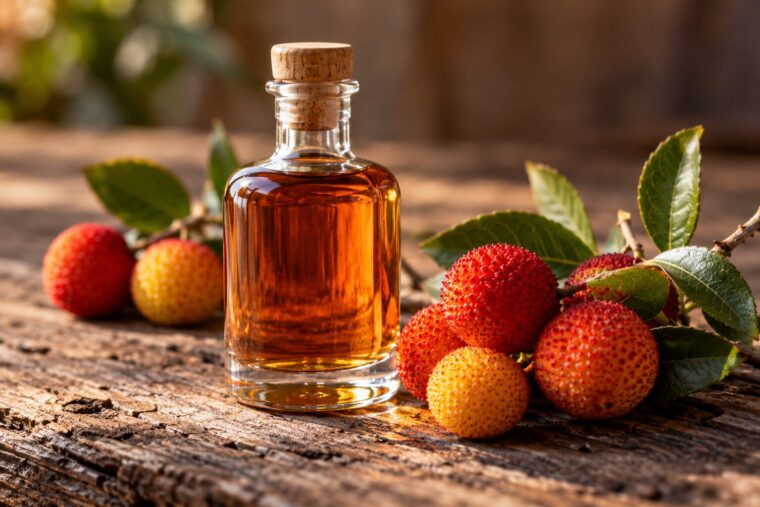 Licor de Medronho (Algarve Strawberry-Tree Berry Liqueur)