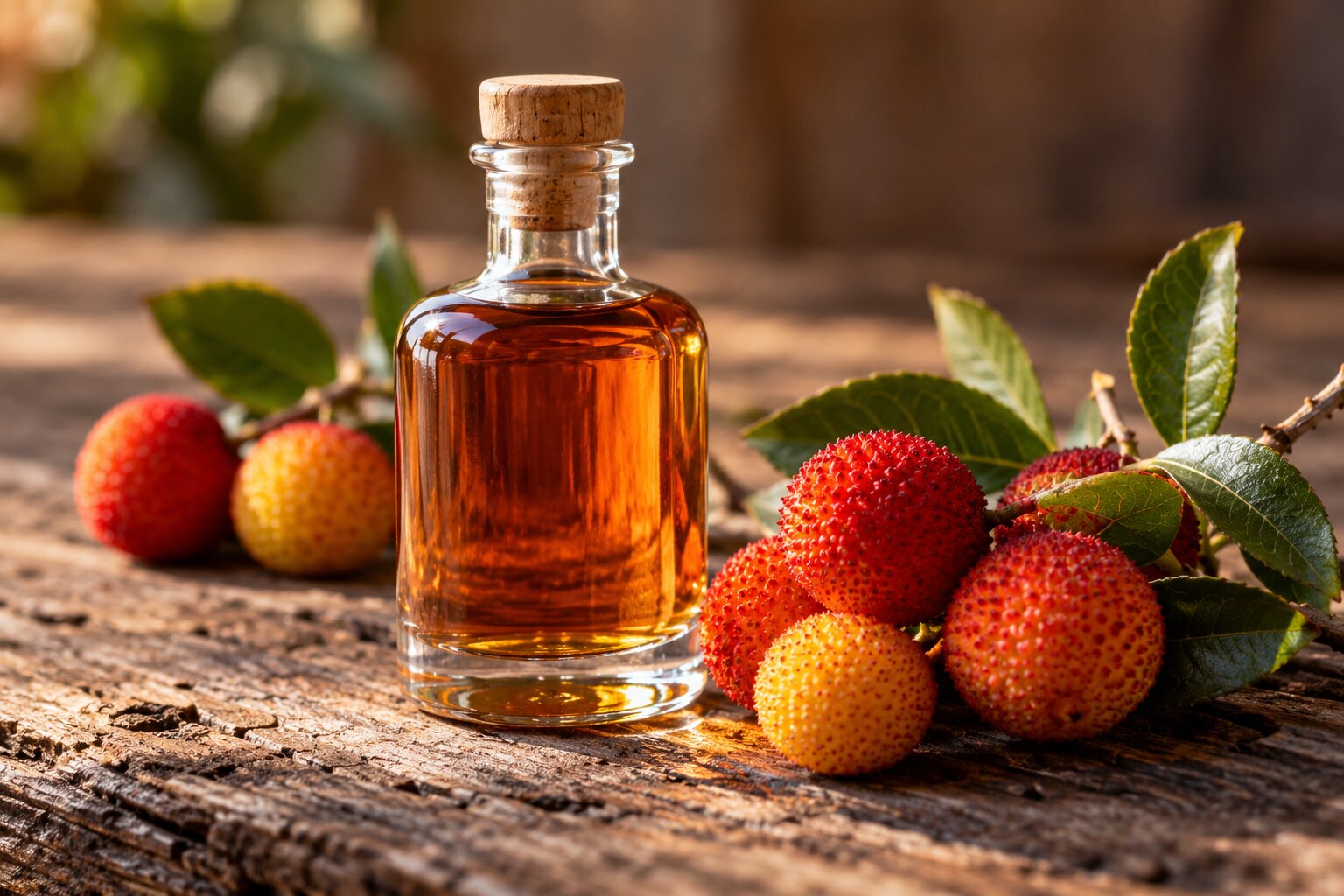 Licor de Medronho (Algarve Strawberry-Tree Berry Liqueur)