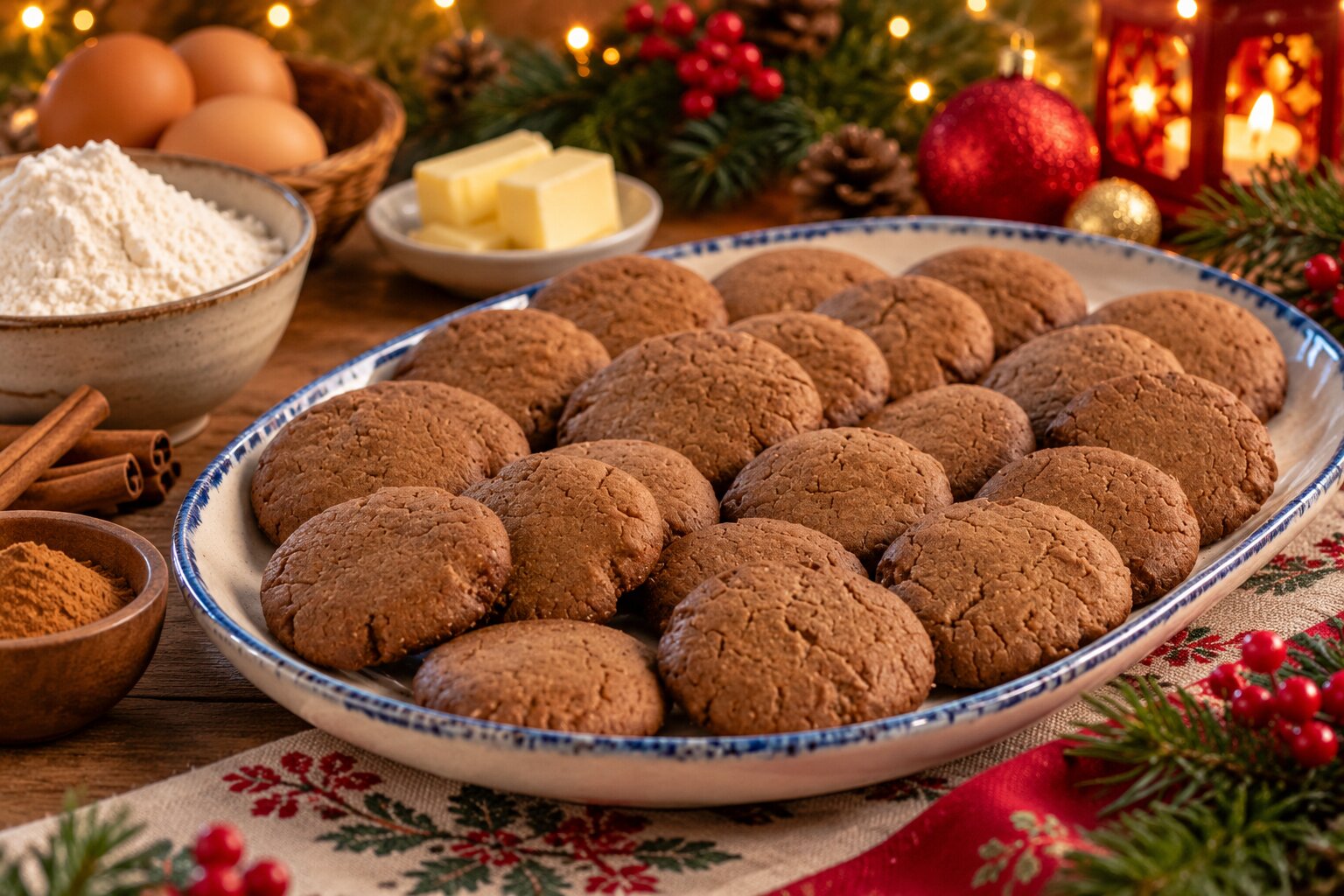 Broas de Espécie da Madeira (Madeiran Spiced Christmas Cookies)