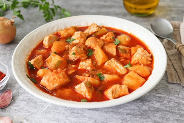 Marmitako (Basque Tuna and Potato Stew)