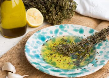 Salmoriglio (Sicilian Lemon, Oregano and Olive Oil Sauce)