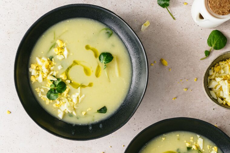 Sopa de Agrião (Portuguese Watercress and Potato Soup)