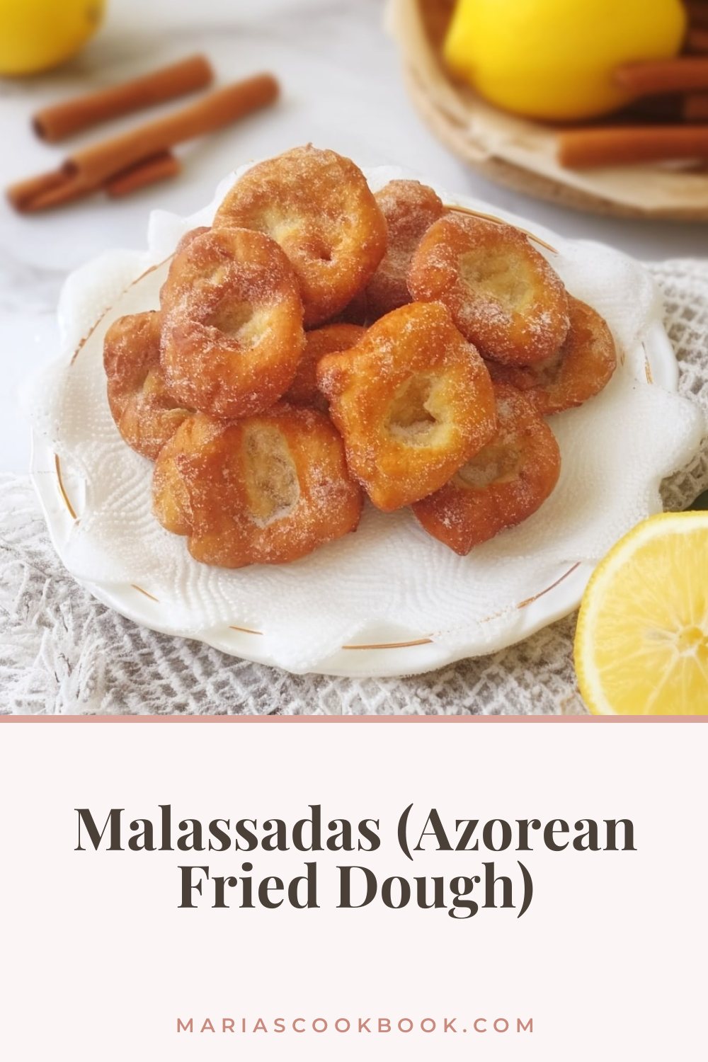 Malassadas (Azorean Fried Dough) — recipe pin